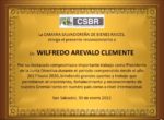 Reconocimiento por su labor como presidente de CSBR